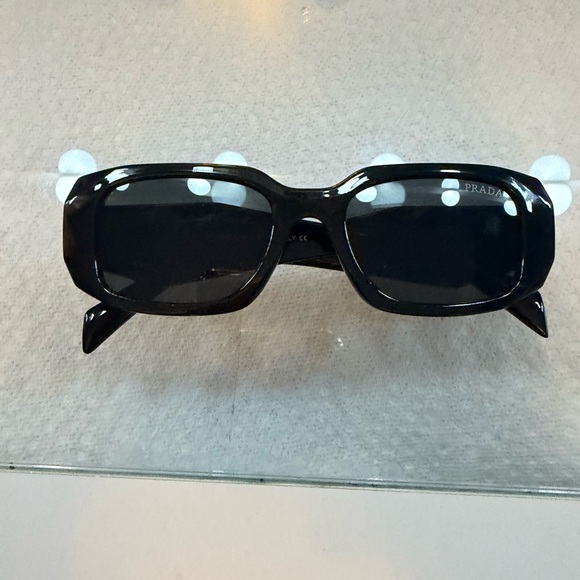 Prada Glossy Black Women's Sunglasses